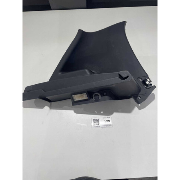 Suporte Esquerdo Tampão Bagagito Renault Sandero 2007 A 2014 Prateado