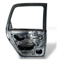 Porta Traseira Esquerda Gm Meriva 2005 2013 Pelada Traseira Esquerdo Preto