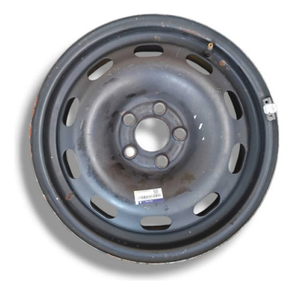 Roda Ferro Vw Golf Bora Polo 2003 2014 5x100 Aro 15 Preto