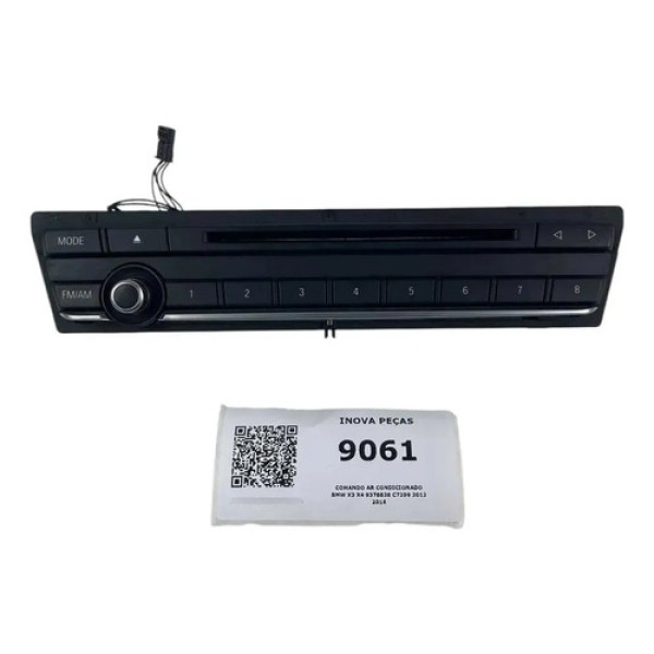Comando Ar Condicionado Bmw X3 X4 9378828 C7299 2012 2016