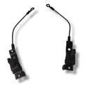 Par Fechadura Lateral Caçamba S10 Com Cabo Aço