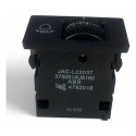 Botão Regulagem Altura Farol Jac J3 J6 2010 2014 L22037 Preto