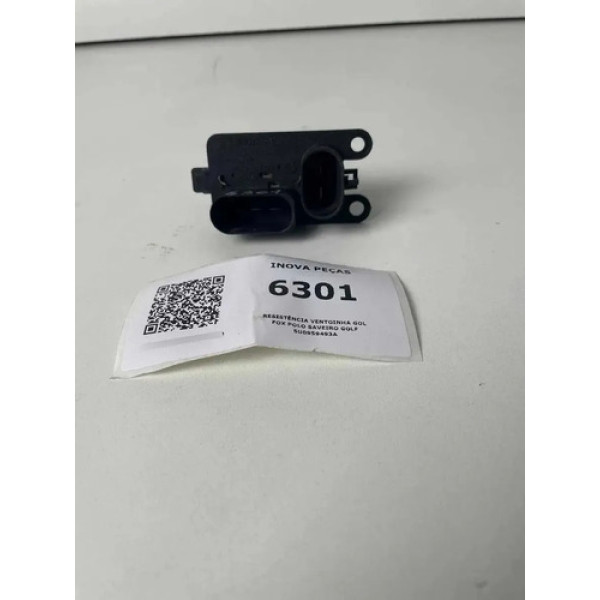 Resistência Ventoinha Gol Fox Polo Saveiro Golf 5u0959493a Cinza