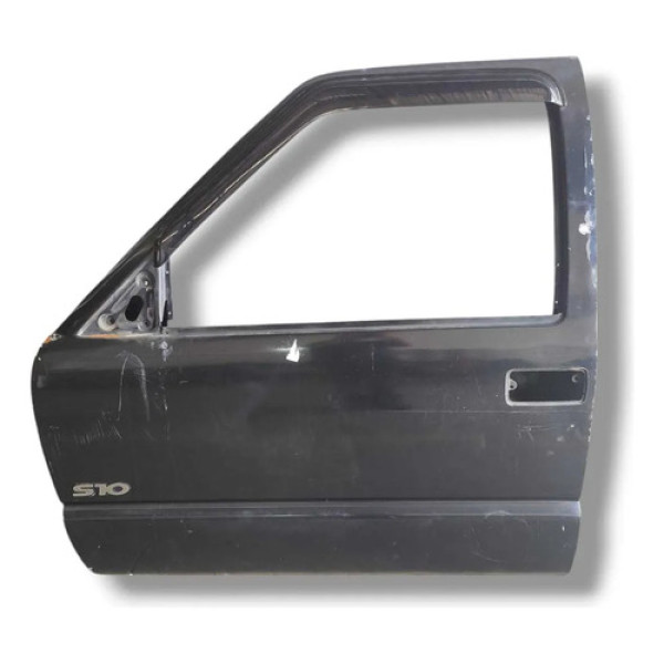 Porta Dianteira Esquerda Gm S10 2000 A 2001 Cab. Sim Detalhe Dianteira Esquerdo Cinza-escuro