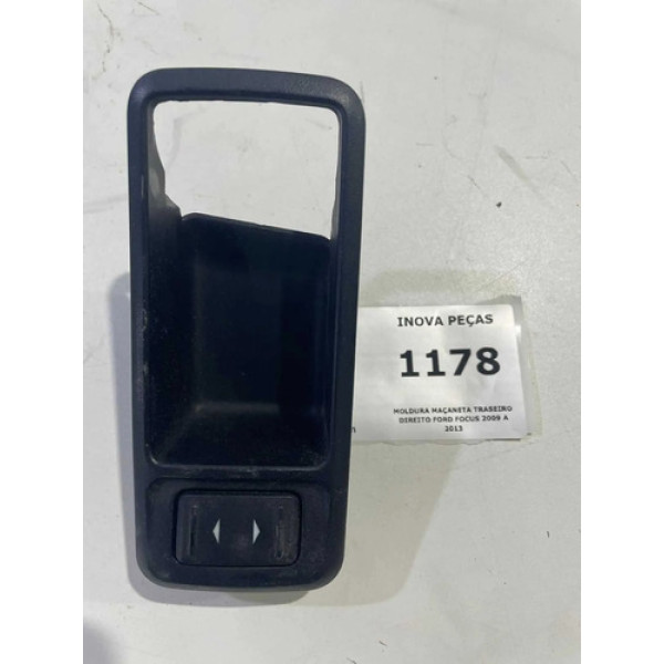Moldura Maçaneta Traseiro Direito Ford Focus 2009 A 2013 Cinza Dianteira/traseira