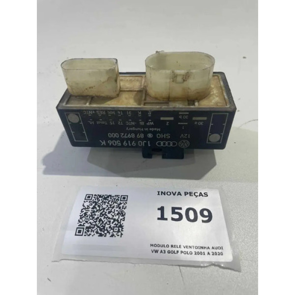Modulo Relé Ventoinha Audi Vw A3 Golf Polo 2001 A 2020