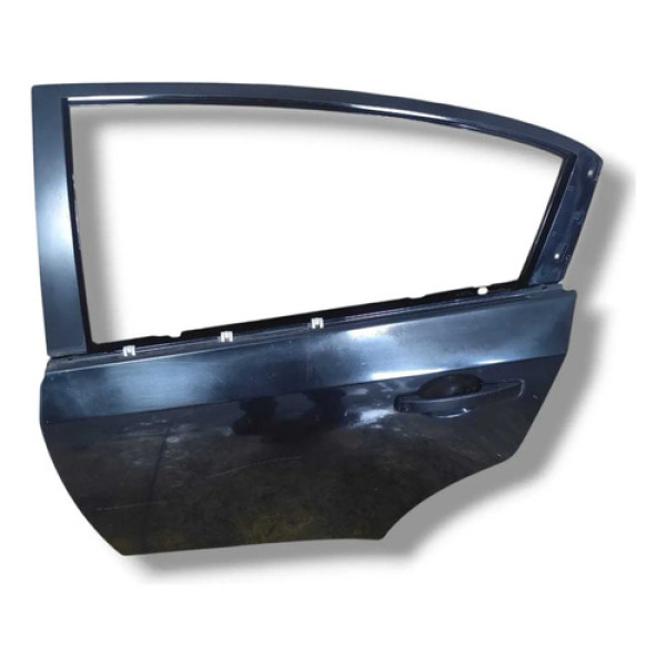 Porta Traseira Esquerda Nissan Sentra 2007 2012 Traseira Esquerdo Preto