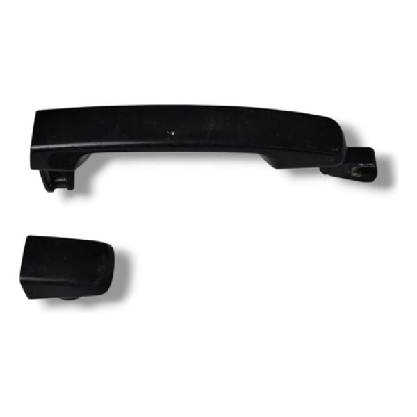 Maçaneta Porta Dianteira Direito Nissan Sentra 2007 2013 Preto Dianteira