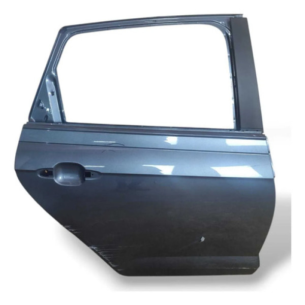 Porta Traseira Direita Polo Track Nivus 2019 2025 Pelada Traseira Direito Cinza