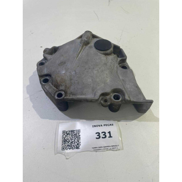 Tampa Capa Correia Renault Sandero Logan 1.6 2007 A 2014 Cinza