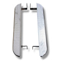 Par Estribo Chevrolet S10 Cabine Simples 1996 2002 Prateado