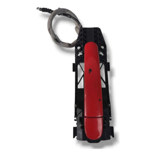 Maçaneta Externa Dianteira Direita Volkswagen Up 2015 2020 Vermelho Dianteira