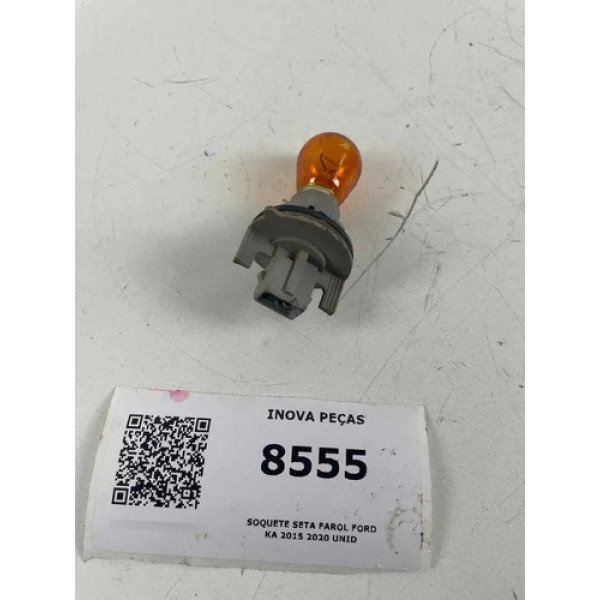 Soquete Seta Farol Ford Ka 2015 2020 Unid Cinza