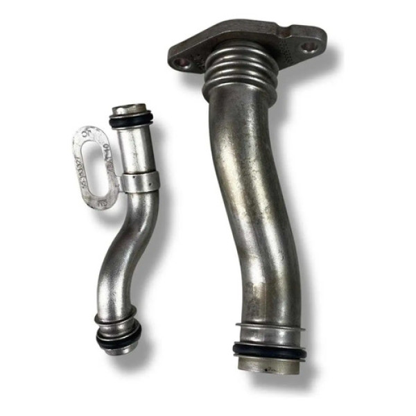 Kit Tubo Resfriador Oleo Motor Gm Tracker 2015 Prateado