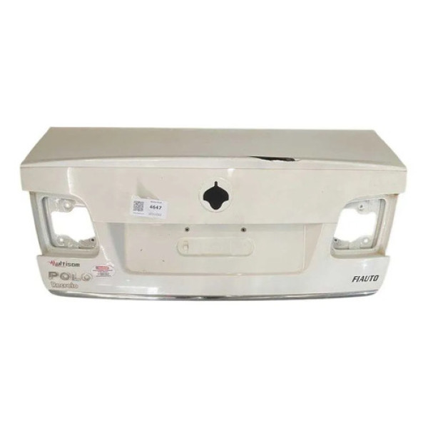 Tampa De Mala Vw Polo Sedan 2008 2014 Pelada Branco
