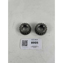Par Polia Dentada Virabrequim Ford Ka 1.0 3cc E3bg6306ab