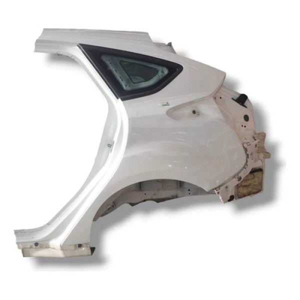 Lateral Lado Esquerdo Ford Focus Hatch 2015 2019 Recorte Branco