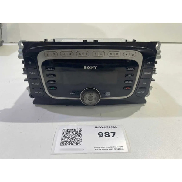 Radio Som Multimídia Ford Focus 2009a 2013 Original