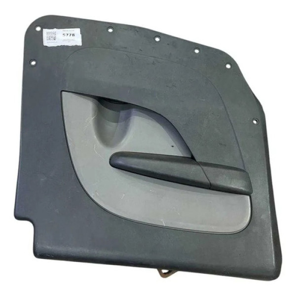 Forro Porta Lateral Esquerda Doblo 2002 A 2018 Cinza/preto