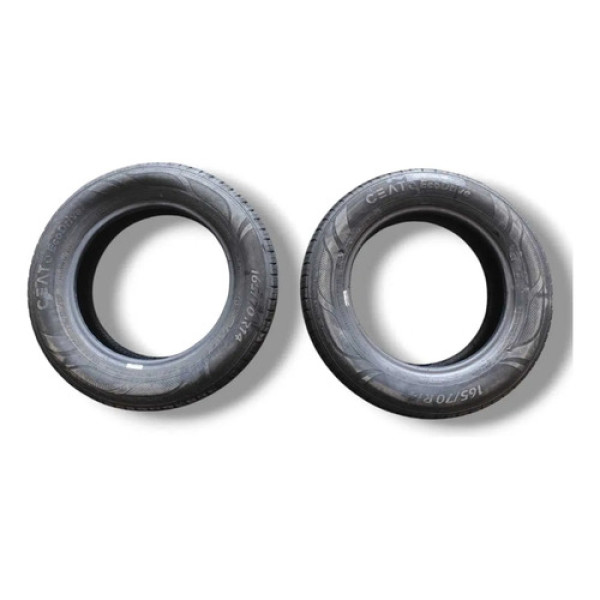 Par Pneu Ceat Ecodrive 165/70 R14 Usado A1