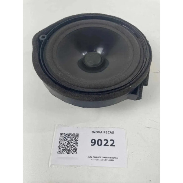 Alto Falante Traseiro  Honda City 2011 2013 F16166a Preto