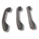 Kit Alça Teto Pqp Renault Sandero 2016 2017 2018 Preto