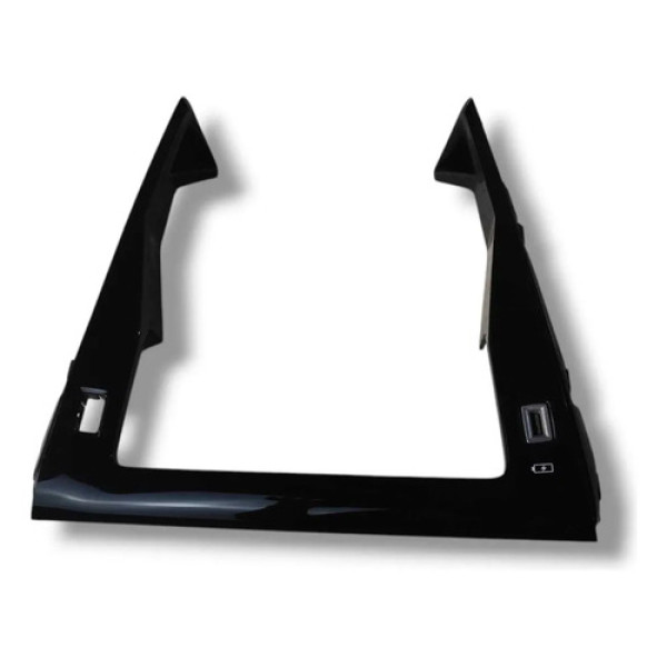 Moldura Central Painel Peugeot 208 2022 2024 Preto