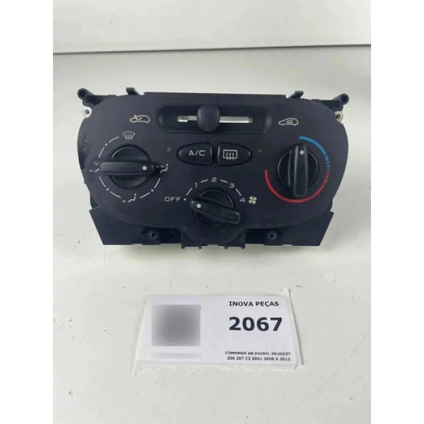 Comando Ar Painel Peugeot 206 207 C3 2001 2008 A 2012
