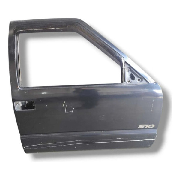Porta Dianteira Direita Gm S10 2000 A 2001 Cab. Sim Detalhe Dianteira Direito Cinza-escuro