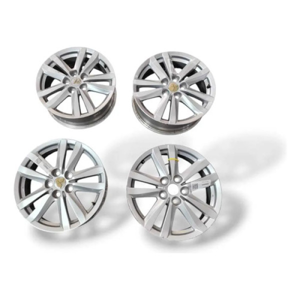 Jogo De Roda Mitsubishi Asx Lancer Aro 17 5x114,3 Prata