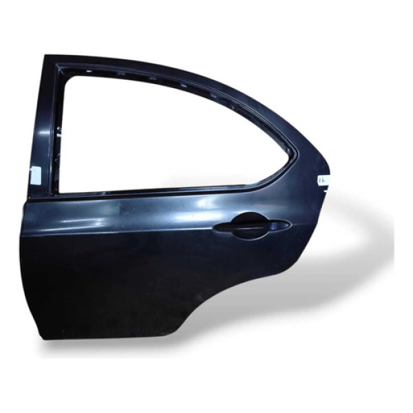 Porta Traseira Esquerda Jac J3 2011 2015 Hatch Pelada Traseira Esquerdo Preto
