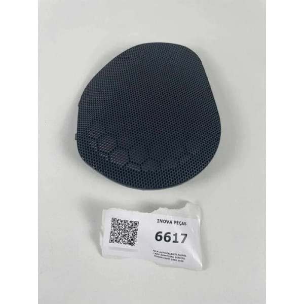 Tela Auto Falante Painel Dianteiro Direito Honda Civic 96 00 Preto