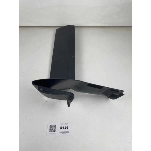Acabamento Inferior Painel Lado Esquerdo Polo Vw Polo 03 14 Preto Listras