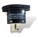 Botão Circulação De Ar Jac J3 2011/2013 Preto