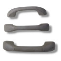  Kit Alça Teto Pqp Renault Sandero 2016 2017 2018 Preto