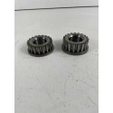Par Polia Dentada Virabrequim Ford Ka 1.0 3cc E3bg6306ab