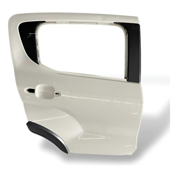 Porta Traseira Direita Fiat Mobi 2020 2024 Pelada Detalhe Traseira Direita Branco