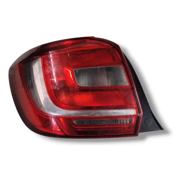 Lanterna Traseira Esquerda Renault Sandero 15 18 Craquelada Esquerdo/motorista Vermelho