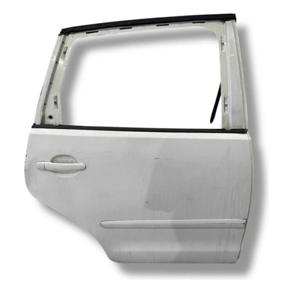 Porta Traseira Direita Polo 2006 A 2012 Pelada Traseira Esquerdo Branco