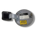 Portinhola Tanque Combustível Meriva Astra Zafira 2003/2011 Prata 2012