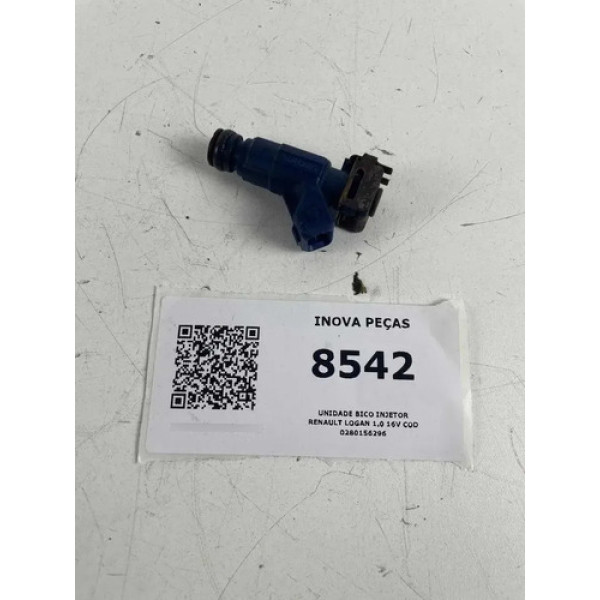 Unidade Bico Injetor Renault Logan 1.0 16v Cod 0280156296 127v
