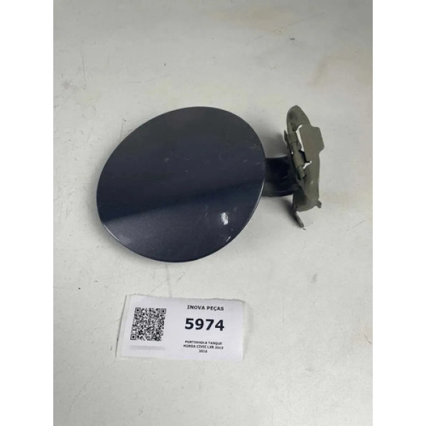 Portinhola Tanque Honda Civic Lxr 2013 2016 Cinza