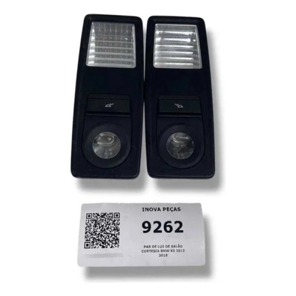 Par De Luz De Salão Cortesia Bmw X3 2013 2016 Branco-frio