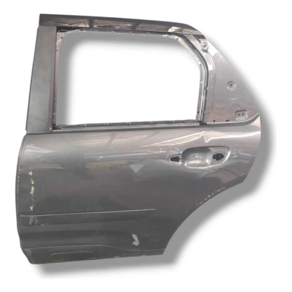Porta Traseira Esquerda Citroën C4 Cactus 2020 2024 Detalhe Traseira Esquerdo Cinza