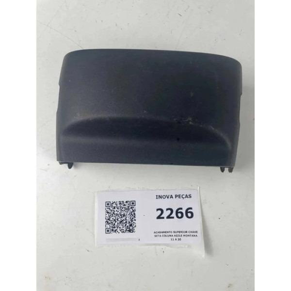Acabamento Superior Chave Seta Coluna Agile Montana 11 A 20 Preto