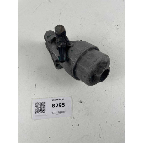 Suporte Filtro Óleo Motor Fiat Toro Jeep Renegade Original Prata