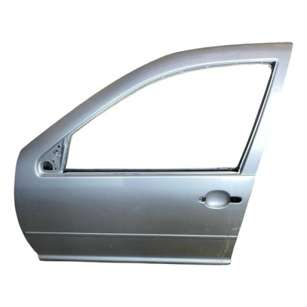 Porta Dianteira Esquerda Vw Bora 2009 2012 Pelada Dianteira Esquerdo Prata