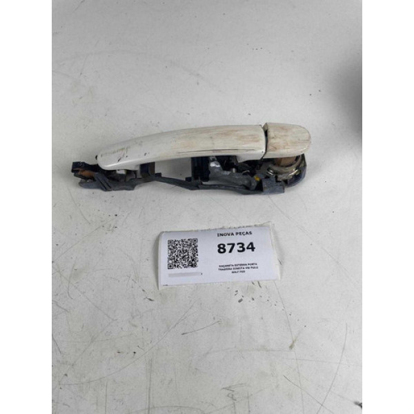 Maçaneta Externa Porta Traseira Direita Vw Polo Golf Fox  Branco