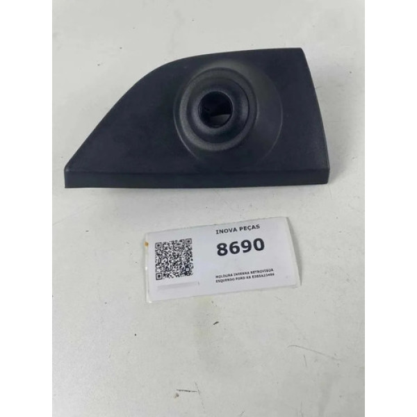Moldura Interna Retrovisor Esquerdo Ford Ka  E3b5a23409 Preto