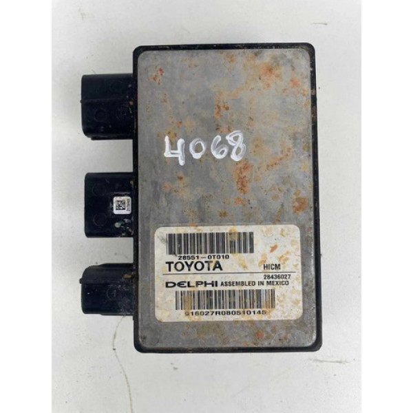 Modulo Central Rele Bico Injetor 285510t010 Corolla 15 A 19